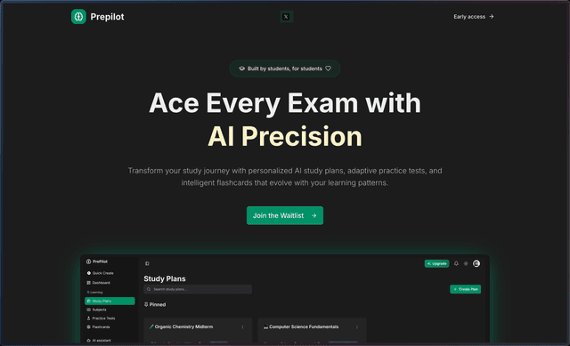 Prepilot - AI exam prep buddy
